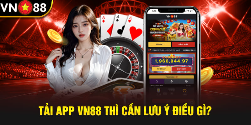 Tải app Vn88 thì cần lưu ý điều gì? 